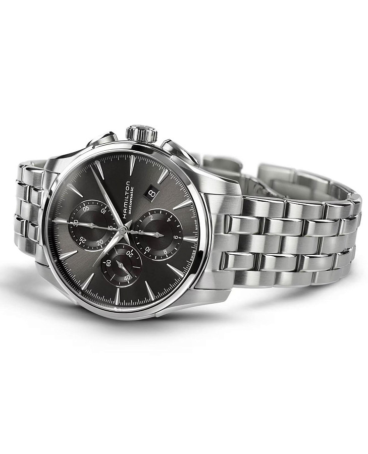 Часы Hamilton Jazzmaster Auto Chrono H32586181 — сталь металл, Швейцария