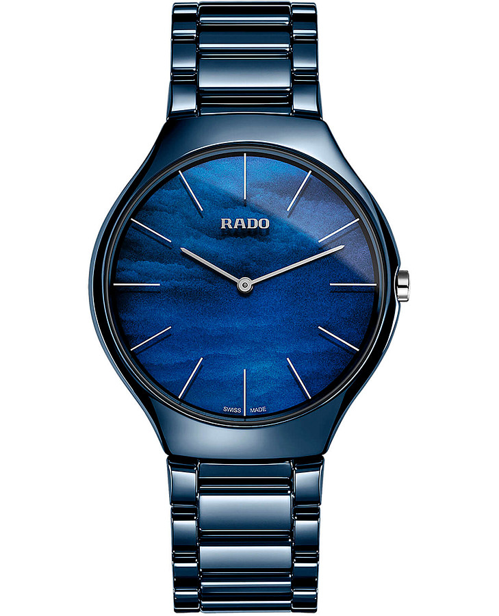 Часы Rado True Thinline R27005902 — женские, синий