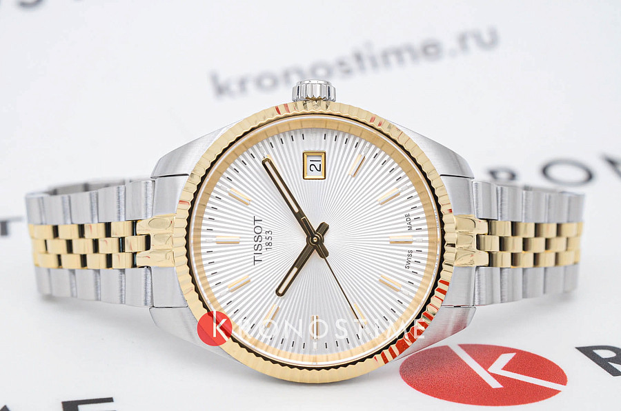 Часы Tissot Ballade 34mm T156.210.22.031.00 — кварцевые, сталь металл