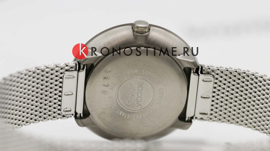Часы Boccia Titanium 3279-04 — кварцевые, Германия, женские