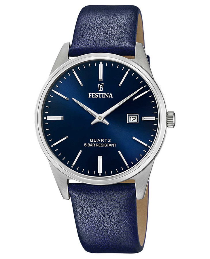 Часы Festina Classics F20512/3 — мужские, синий