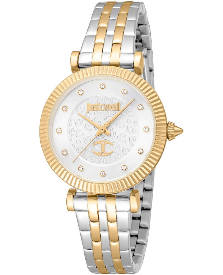 Часы Just Cavalli Unleashed JC1L266M0055 — женские, серебристый