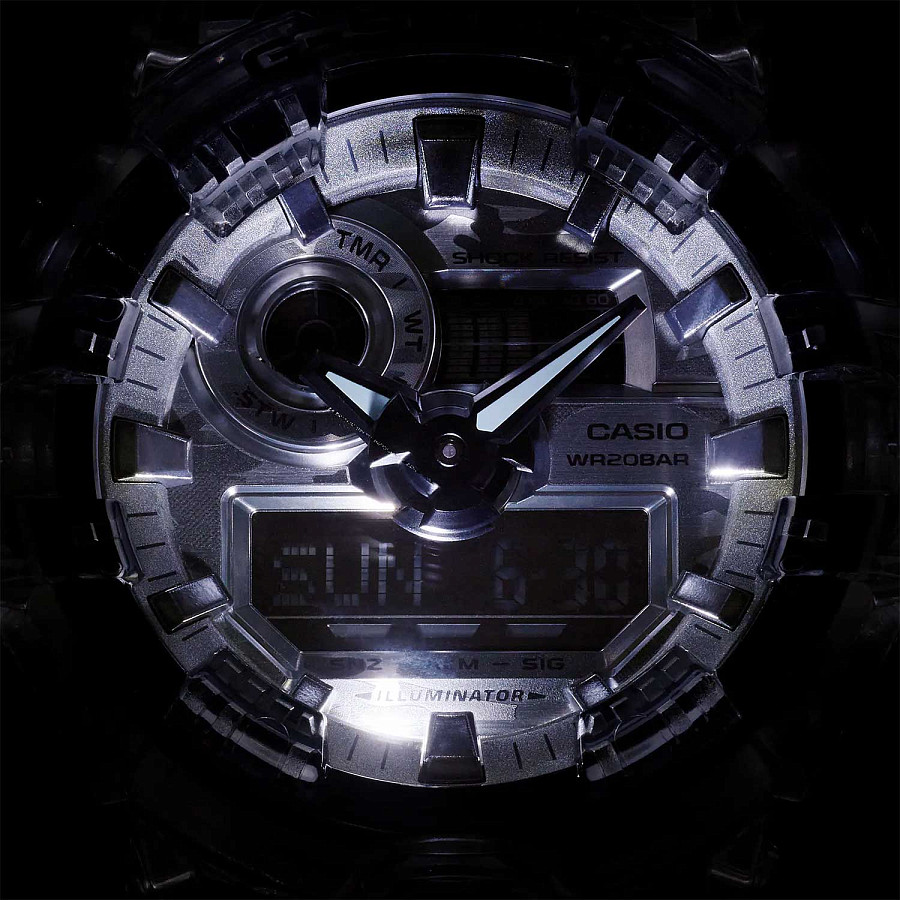 Часы Casio G-Shock GA-700SKC-1ADR (GA-700SKC-1A) — Япония, электронные