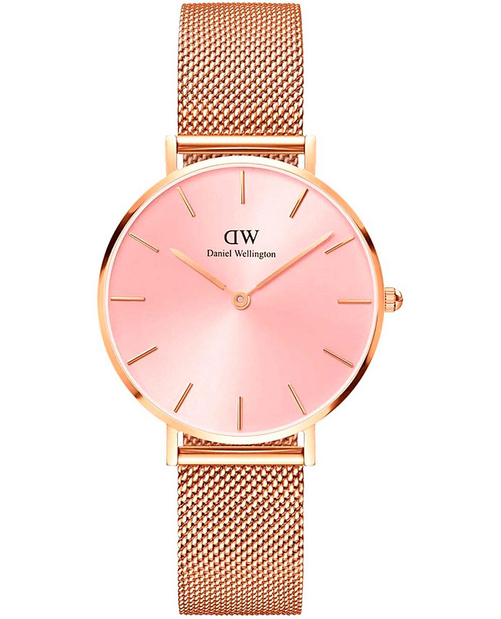 Часы Daniel Wellington Petite Melrose DW00100367 — женские, розовый