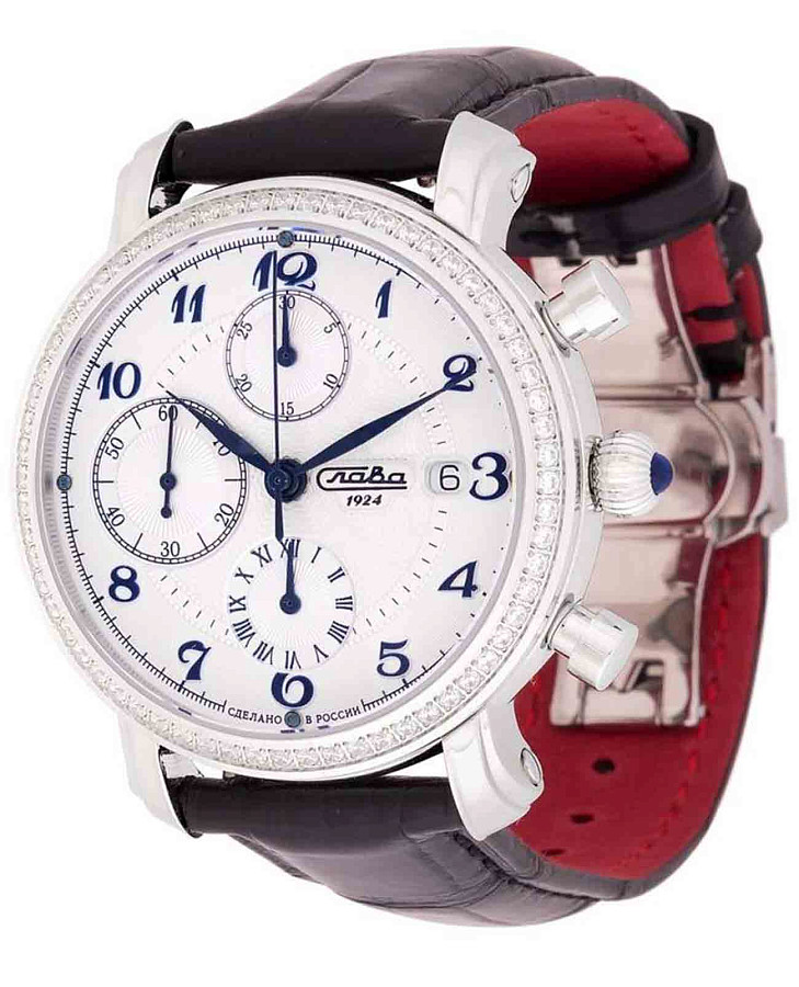 Часы Слава "Слава России" 7450618/300-7750-68 — мужские, белый