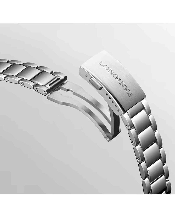 Часы Longines Spirit L3.802.5.53.6 — мужские, серебристый