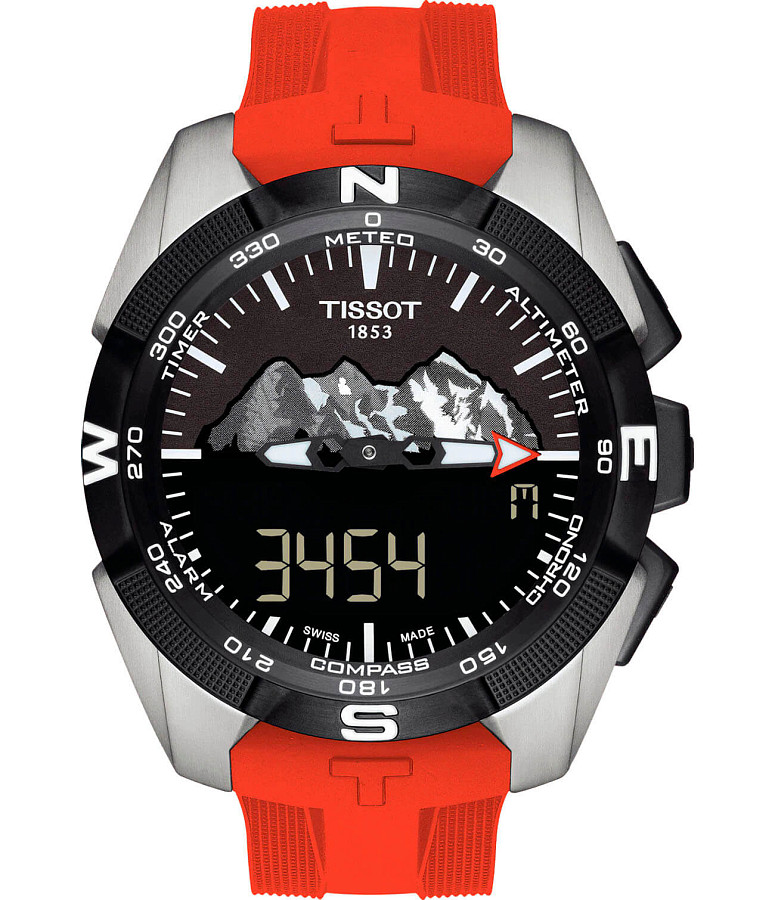 Часы Tissot T-Touch Expert Solar Jungfraubahn T091.420.47.051.10 — мужские, черный