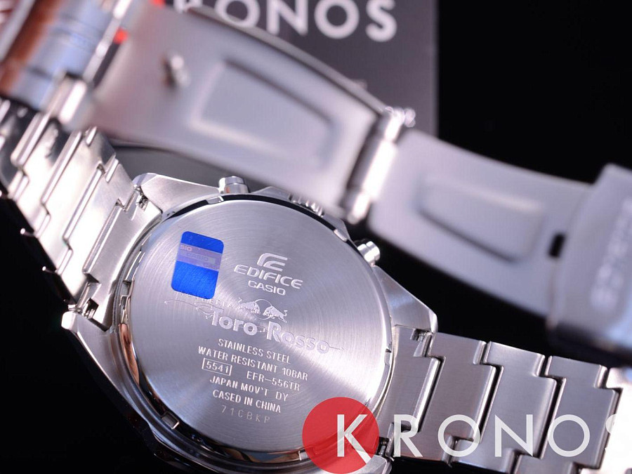 Часы Casio Edifice EFR-556TR-1A — Япония, кварцевые