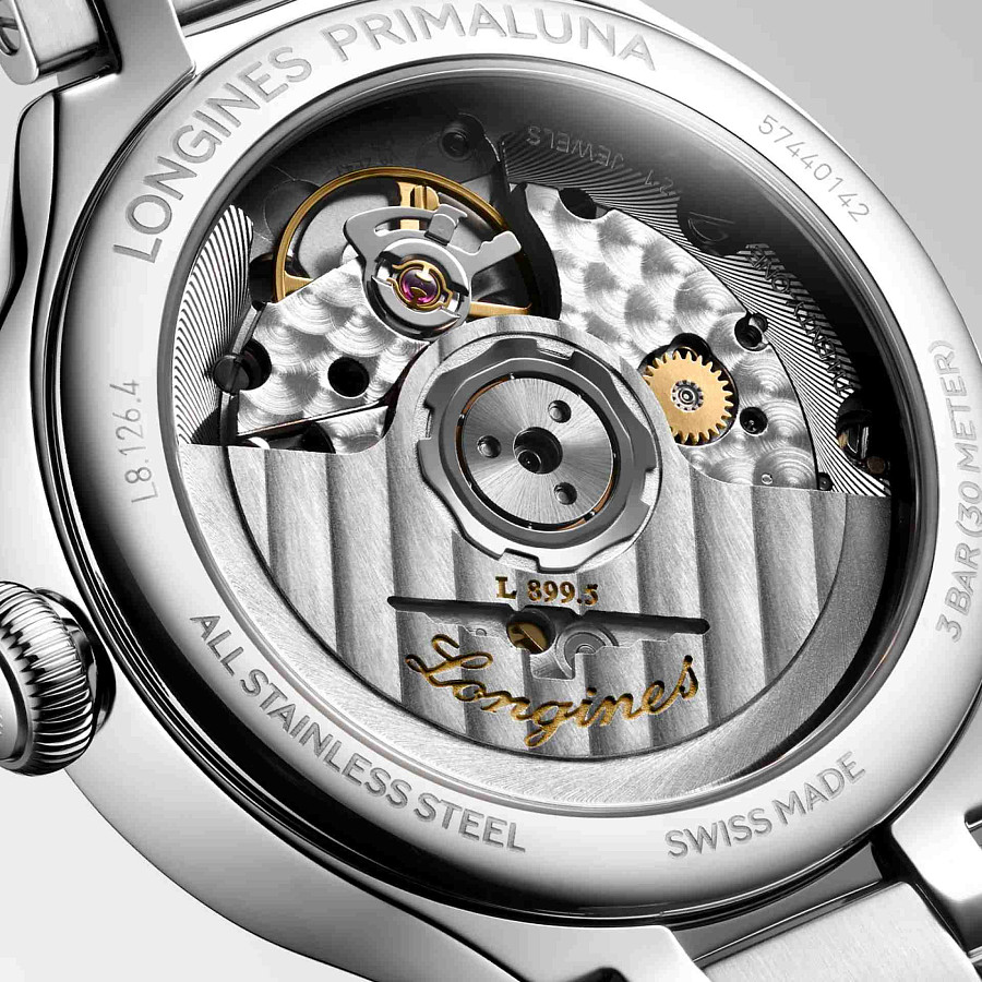 Часы Longines PrimaLuna Moonphase L8.126.4.07.6 — металл сталь, Швейцария