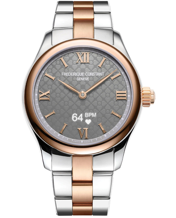 Часы Frederique Constant Smartwatch Ladies Vitality FC-286BG3B2B — женские, серый