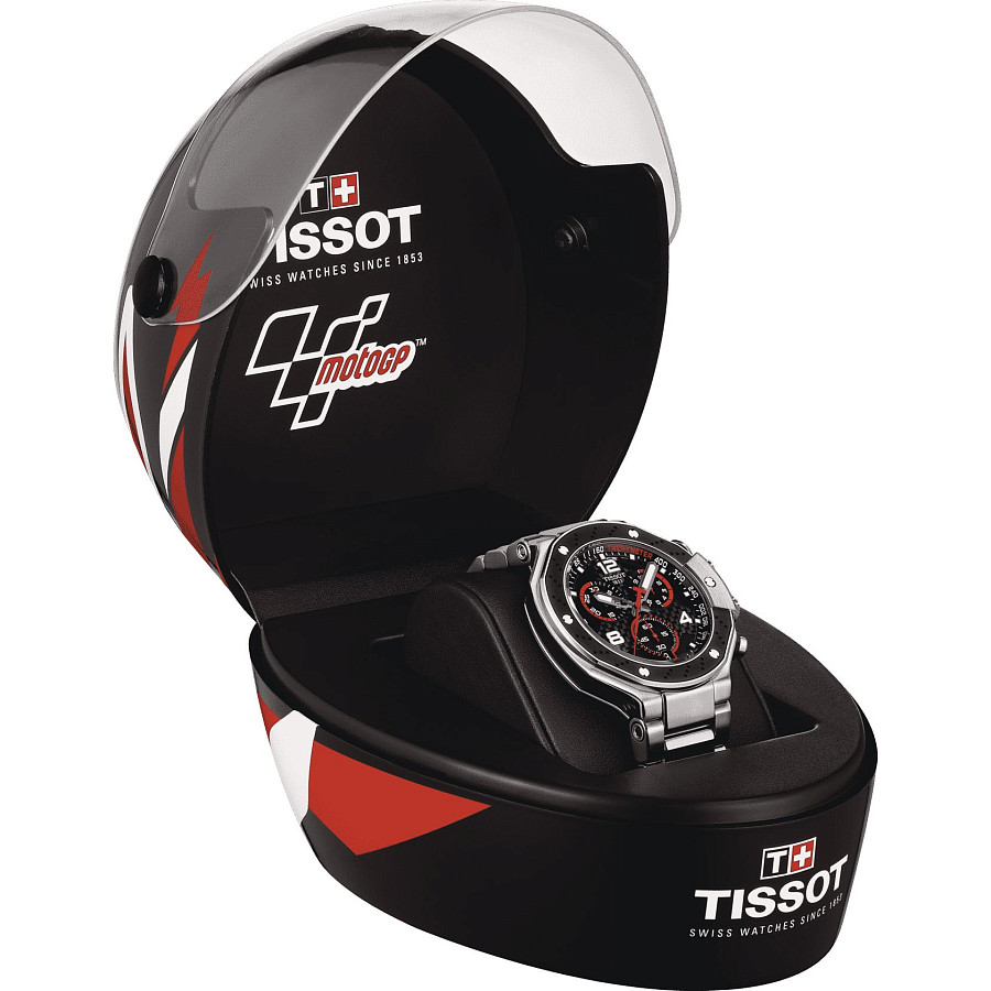 Часы Tissot T-Race MotoGP Chronograph 2022 T141.417.11.057.00 — мужские, серебристый