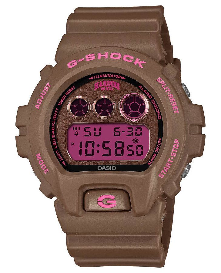 Часы Casio G-Shock DW-6900HH-5 — мужские, коричневый