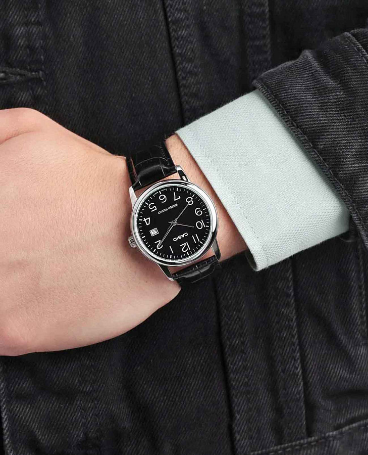 Часы Casio Collection MTP-V002L-1BUDF (MTP-V002L-1B) — кварцевые, сталь