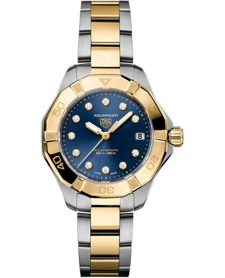 Часы TAG Heuer Aquaracer Professional 200 WBP1323.BB0004 — женские, синий