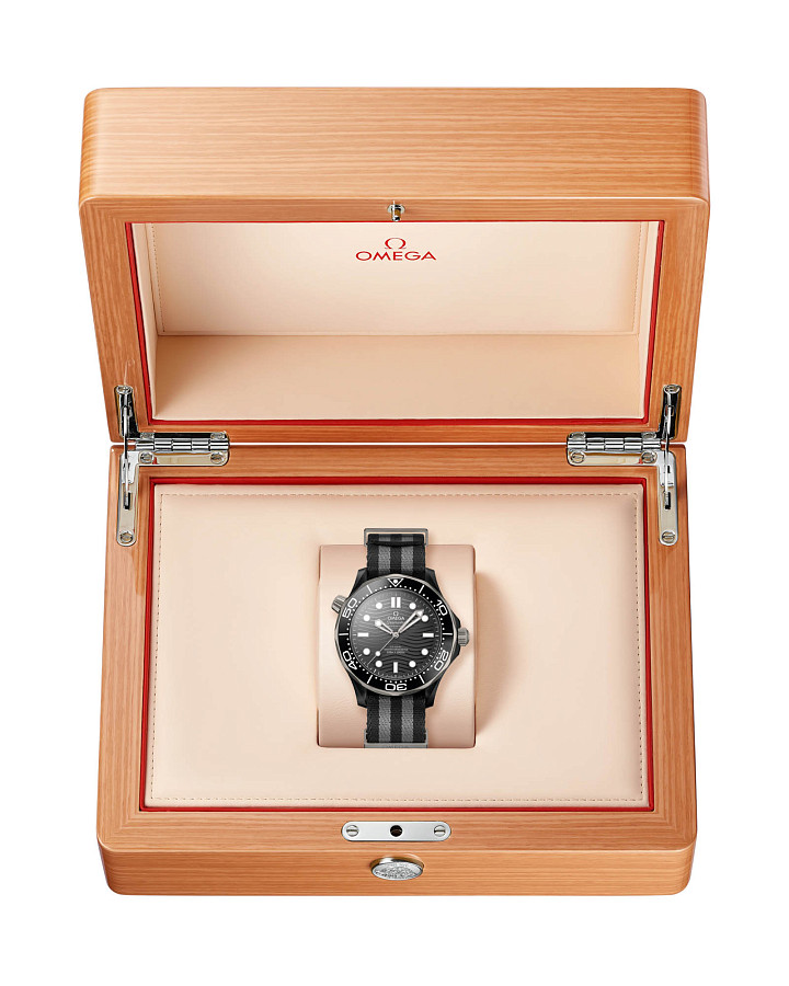 Часы Omega Seamaster Diver 300M 210.92.44.20.01.002 — керамика, Швейцария
