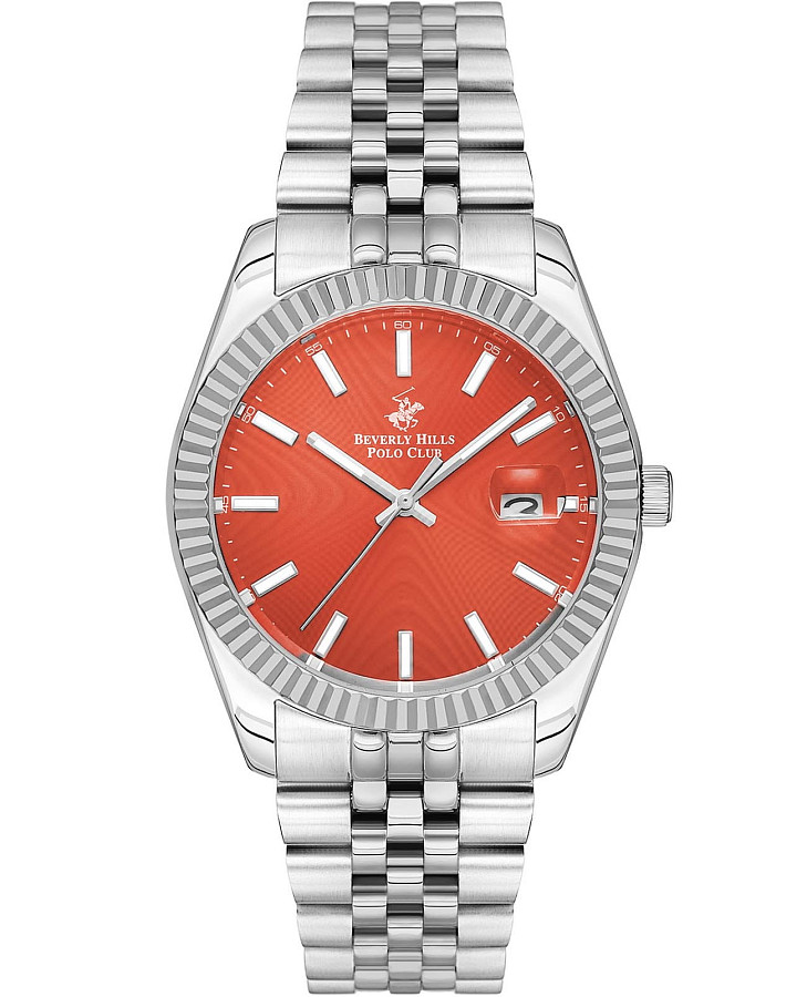 Часы Beverly Hills Polo Club BP3018X.301 — мужские, оранжевый