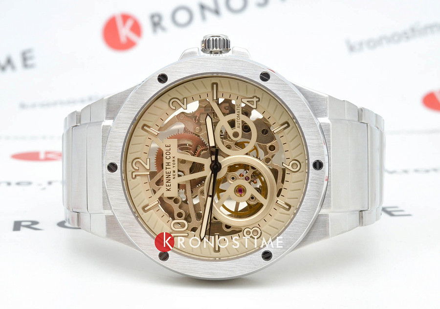 Часы Kenneth Cole Automatic KCWGY0063302 — механические, металл сталь