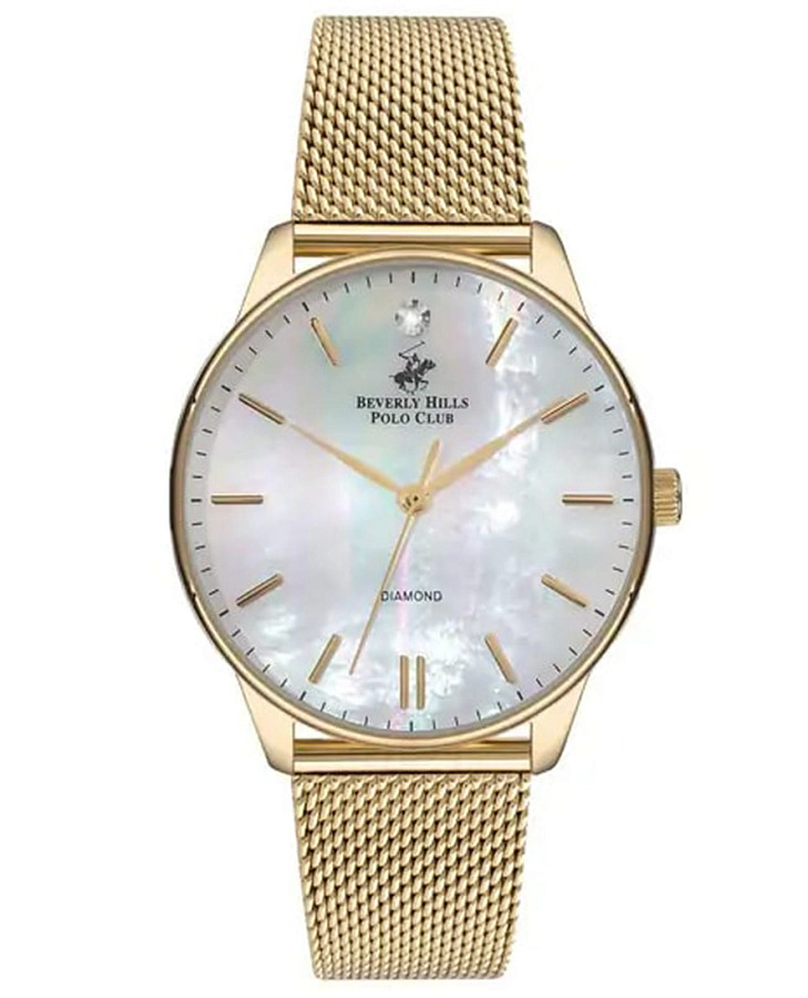 Часы Beverly Hills Polo Club BP3231X.120 — женские, перламутровый