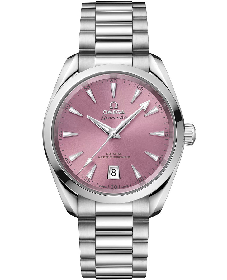 Часы Omega Seamaster Aqua Terra 220.10.38.20.10.005 — мужские, розовый
