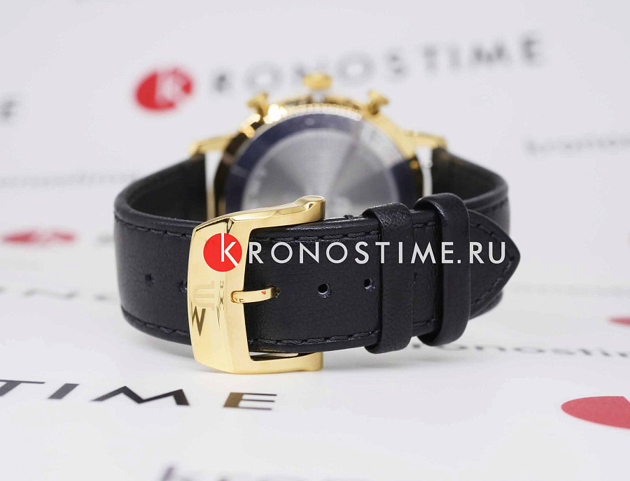 Часы Maurice Lacroix Eliros Chronograph EL1098-PVY01-110-2 — мужские, кожаный