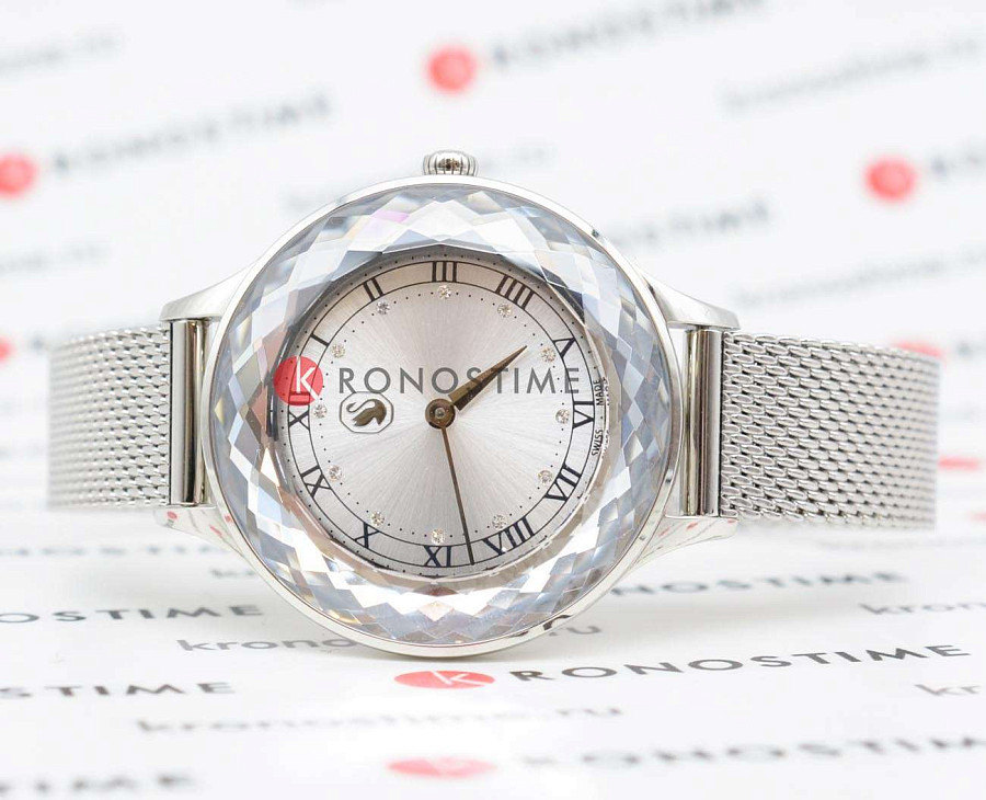 Часы Swarovski Octea Nova 5650039 — кварцевые, сталь металл