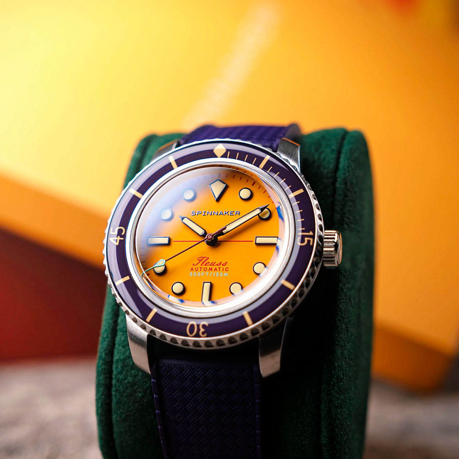 Часы Spinnaker Fleuss SP-5133-55 — механические, сталь металл
