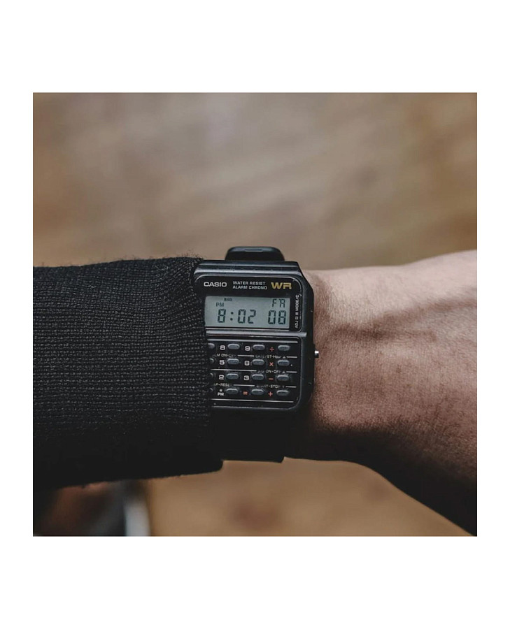 Часы Casio Vintage CA-53W-1ZDR — кварцевые, пластик