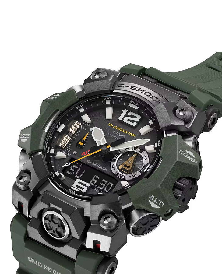 Часы Casio G-Shock GWG-B1000-3ADR (GWG-B1000-3A) — электронные, металл сталь пластик