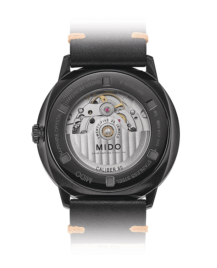 Часы Mido Commander Big Date M021.626.36.051.01 — механические, металл сталь
