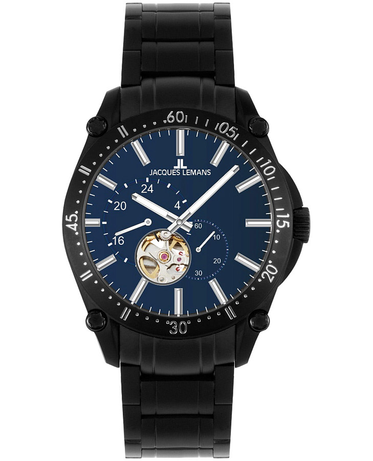 Часы Jacques Lemans Derby 1-2201G — мужские, синий