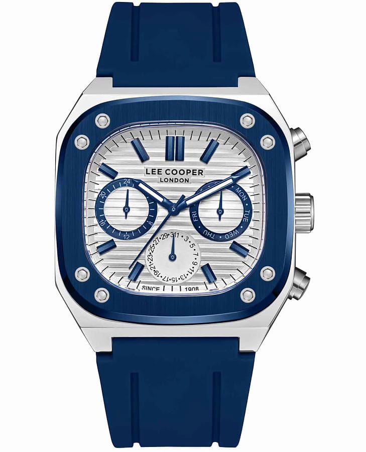 Часы Lee Cooper LC08022.339 — мужские, серебристый