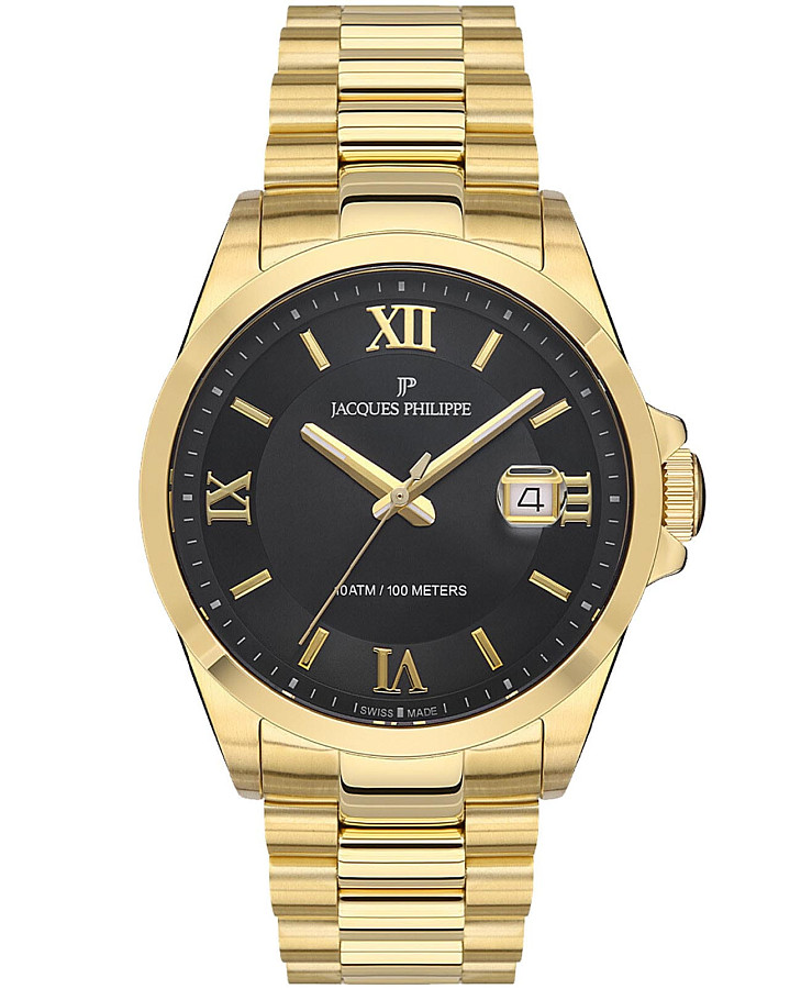 Часы Jacques Philippe Infinitum JPQGS332314 — мужские, черный