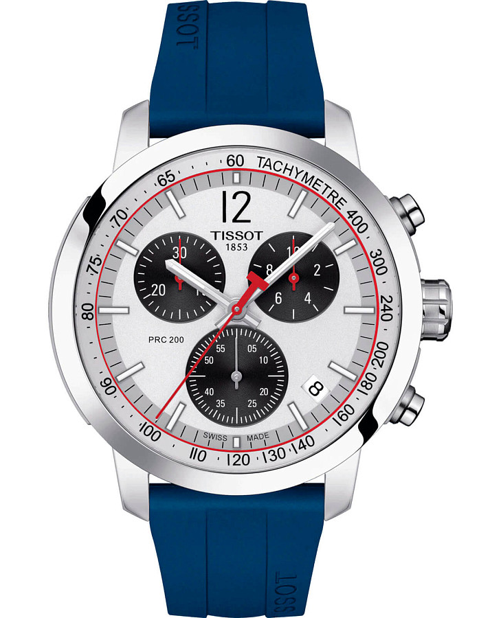 Часы Tissot PRC 200 IIHF Special Edition T114.417.17.037.00 — мужские, белый
