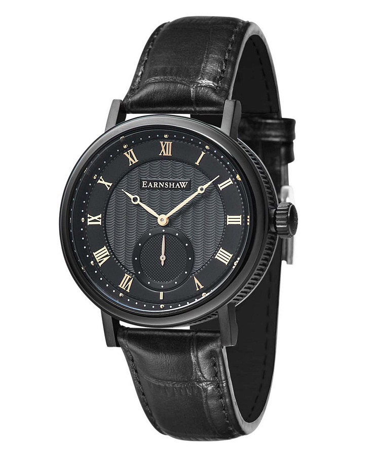 Часы Earnshaw Beaufort ES-8102-04 — мужские, черный