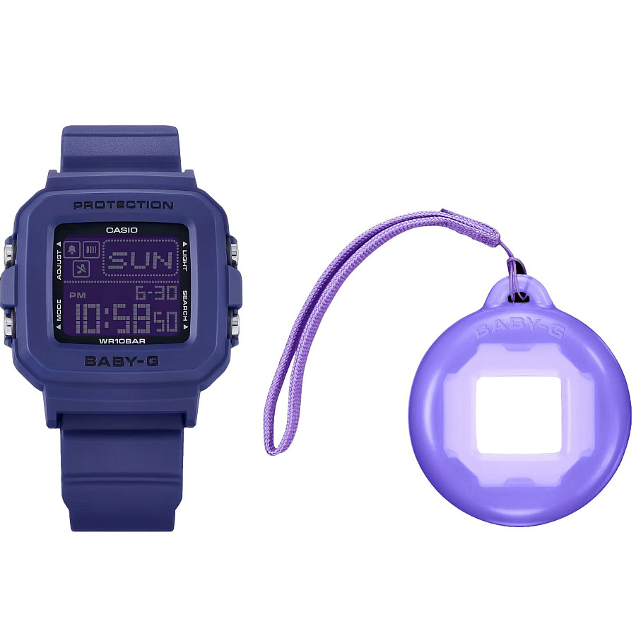 Часы Casio Baby-G BGD-10K-2DR (BGD-10K-2) — пластик, Япония