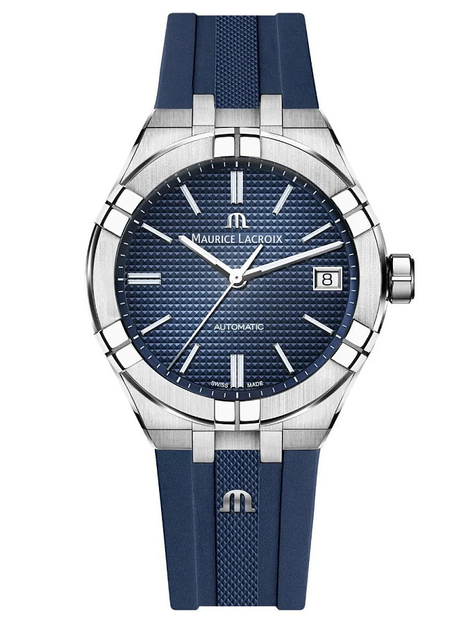 Часы Maurice Lacroix Aikon Automatic AI6008-SS00B-430-4 — механические, сталь металл