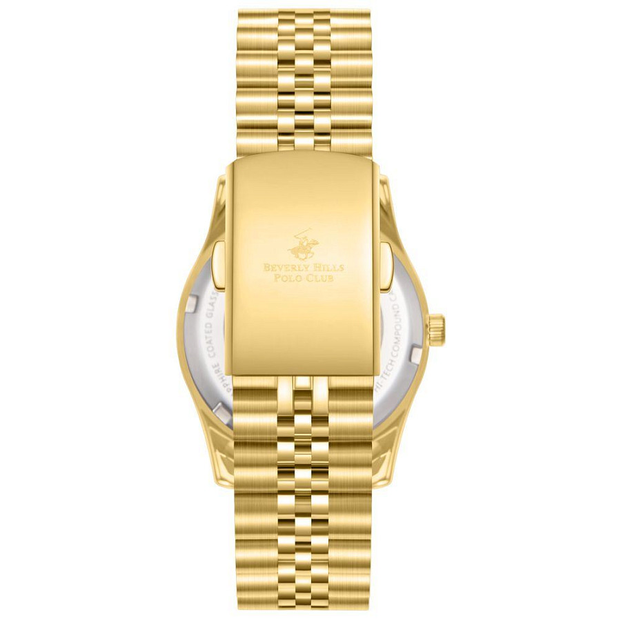 Часы Beverly Hills Polo Club BP3169C.121 — кварцевые, суперметалл металл