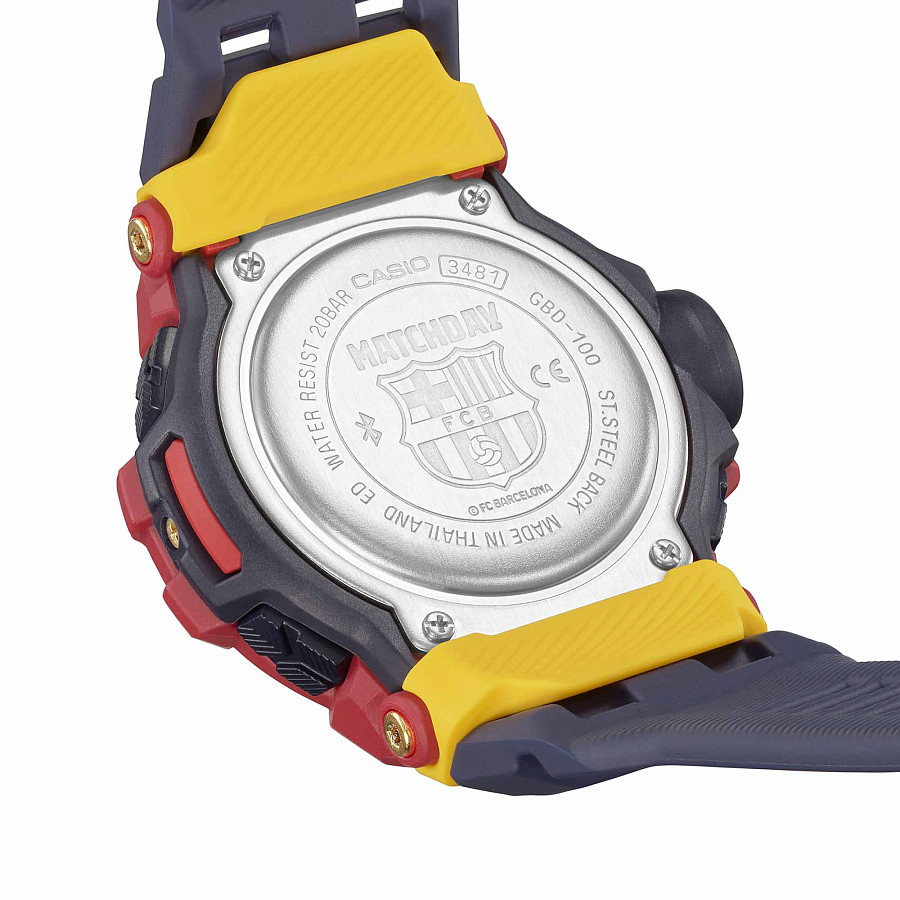 Часы Casio G-Shock GBD-100BAR-4DR (GBD-100BAR-4E) — артикул GBD-100BAR-4E