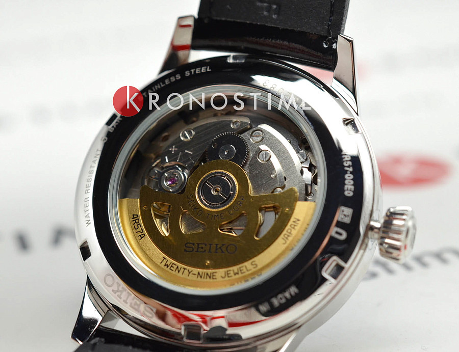 Часы Seiko Presage Cocktail Time SSA343J1 — белый, металл сталь