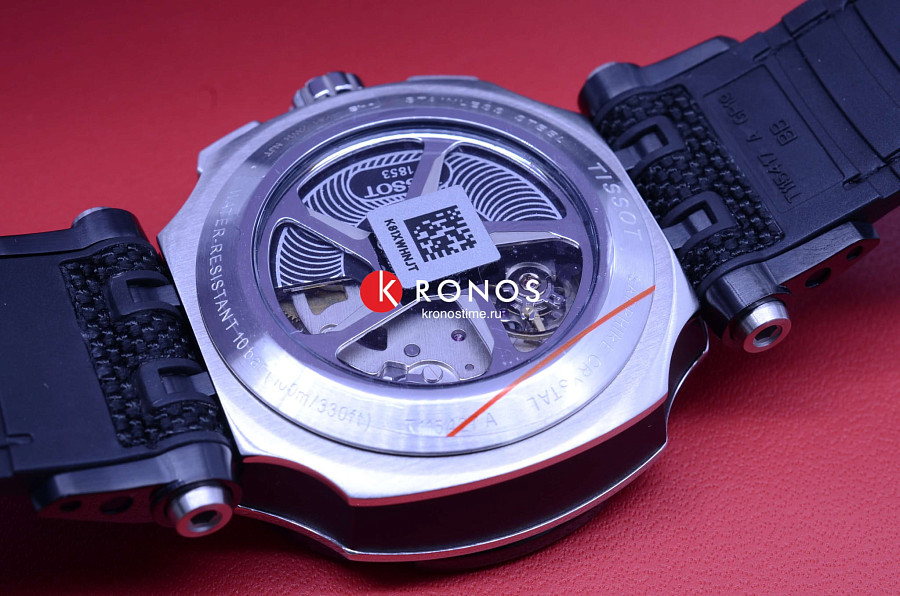 Часы Tissot T-Race Automatic Chronograph T115.427.27.031.00 — серебристый, механические