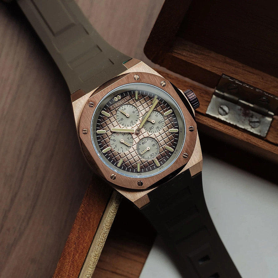 Часы Earnshaw Bessemer ES-8253-03 — силикон, мужские