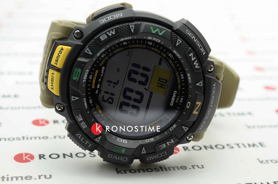 Часы Casio Pro Trek PRG-240-5 — пластик, мужские