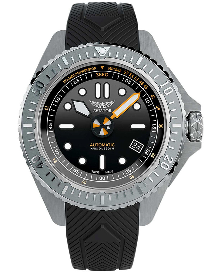 Часы Aviator Xpro Dive 200 V.1.43.0.370.6 — мужские, черный
