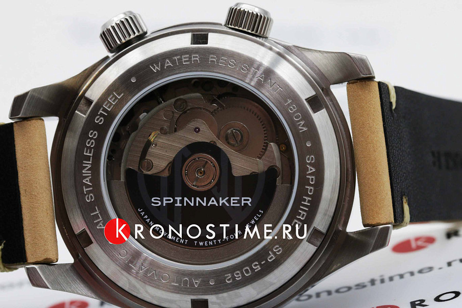 Часы Spinnaker Bradner SP-5062-05 — синий, сталь металл