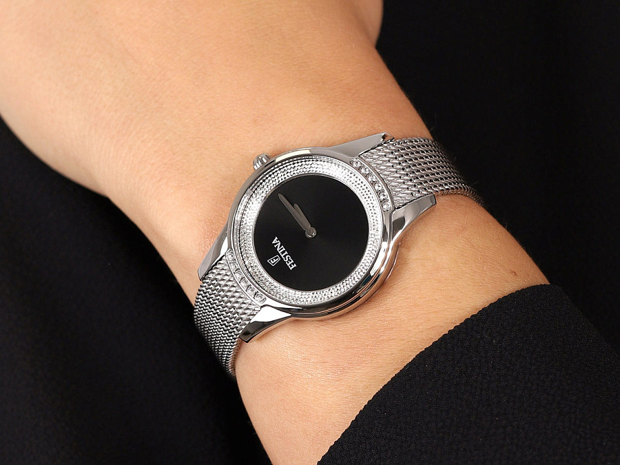 Часы Festina Mademoiselle F20494/3 — кварцевые, сталь
