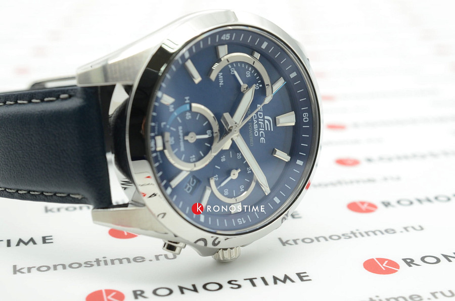 Часы Casio Edifice EFS-S530L-2A — автокварц (кинетик), сталь металл