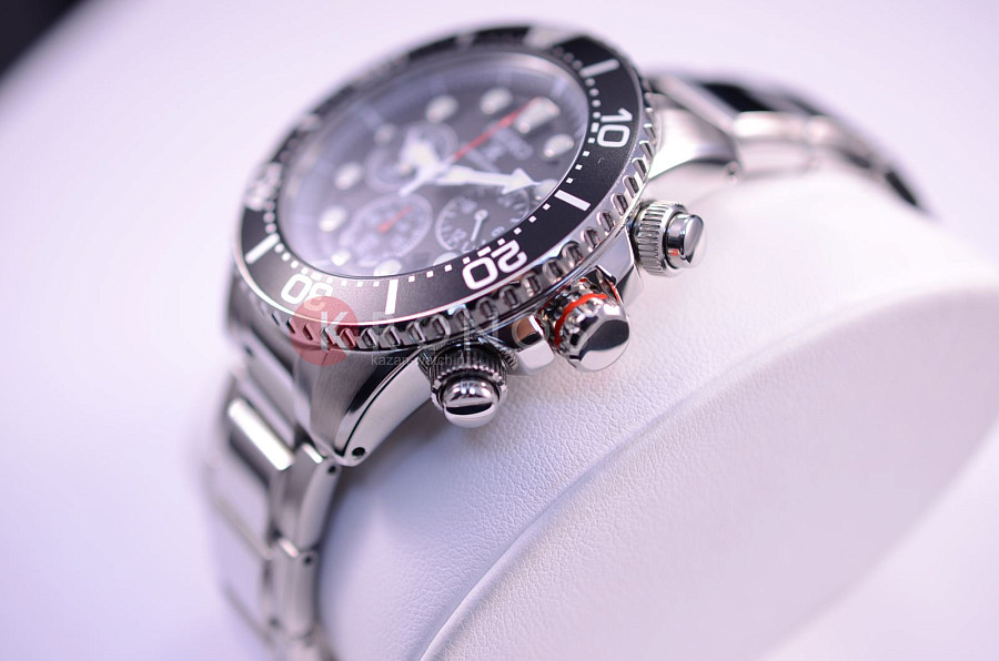 Часы Seiko Conceptual Series Sports SSC015P1 — черный, сталь металл