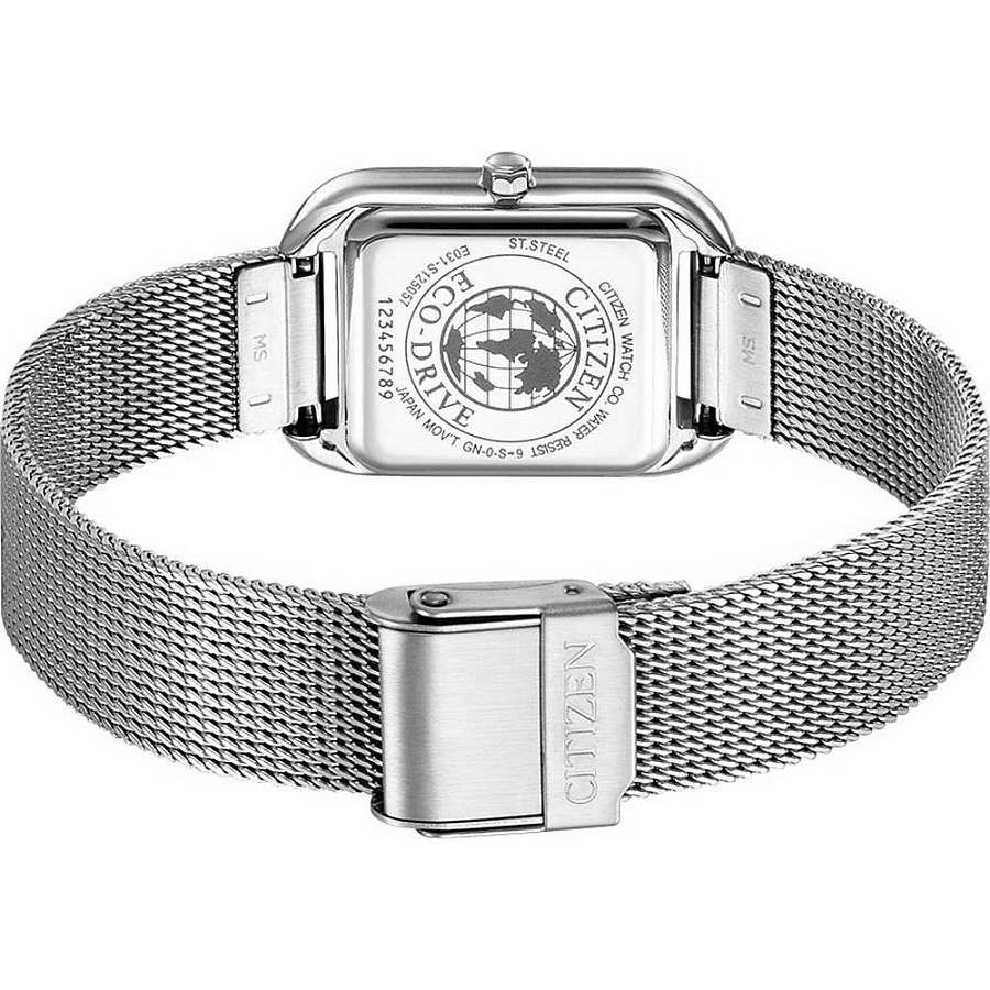 Часы Citizen Eco-Drive EM0491-81D — перламутровый, металл сталь
