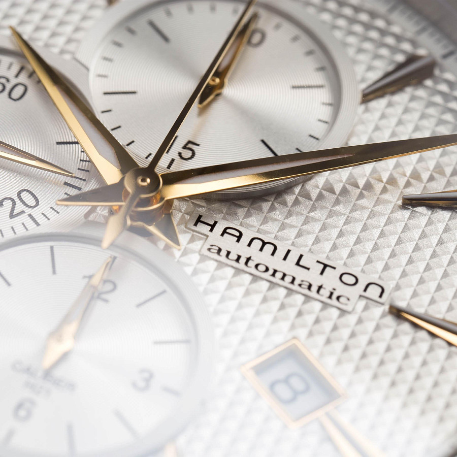 Часы Hamilton Jazzmaster Auto Chrono H32596551 — кожаный, мужские