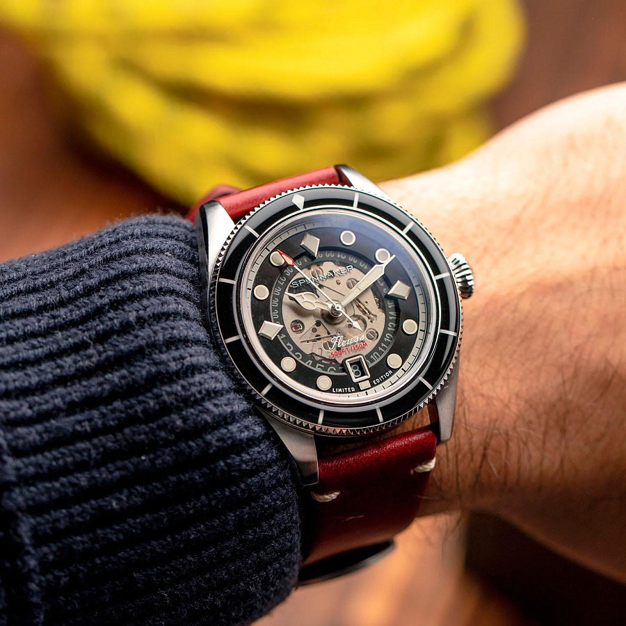Часы Spinnaker Fleuss SP-5116-11 — металл сталь, Англия